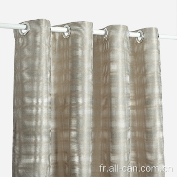 Tissu de rideau jacquard